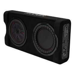 Kicker 10" (25Cm) 400W Powered Down Firing Loaded Enclosure