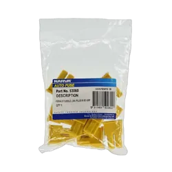 Narva 60 Amp Yellow Female Plug In Fusible Link (Box Of 10)
