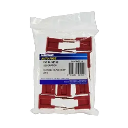 Narva 50 Amp Red Male Plug In Fusible Link (Box Of 10)