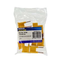 Narva 60 Amp Yellow Male Plug In Fusible Link (Box Of 10)