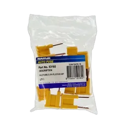 Narva 60 Amp Yellow Male Plug In Fusible Link (Box Of 10)