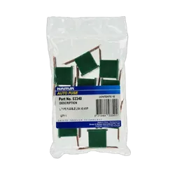 Narva 40 Amp Green Fusible Link - Short Tab (Box Of 10)