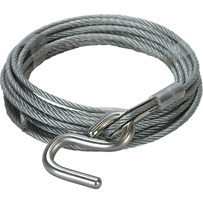Winch Wire Snap Hook 4mm x 4.5M