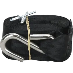 Winch Strap 50mm 4.3M S Hook