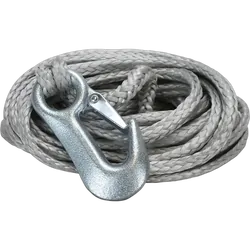 Winch Rope 6M x 5mm Snap Hook
