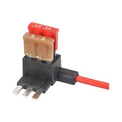 Narva Add A Circuit' Twin Micro 3 Blade Fuse Holder (Blister Pack Of 1)