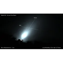 Model 523Xl - 12/24V Led Worklight - Narrow Flood Beam (Yellow Housing)