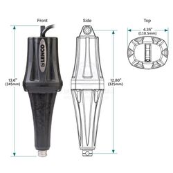 Lenco Trim Tab Actuator Heavy Duty 12V 57mm Stroke 3/8 Mount