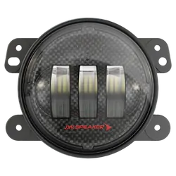 Model 6145 J2 - 12V Led Fog Light Inserts (For Jeep) - Carbon