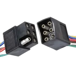 Narva 6 Way Weatherproof Harness Connector