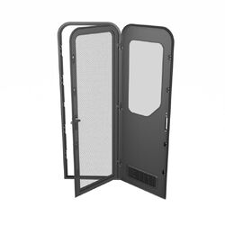 Coast to Coast 4-Point Main Door | 1750 X 622mm (2RC) - RH Hinge | Black Frame/Black Infill