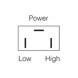 Narva On/On Push/Push Dipper Switch (Ford)