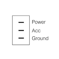 Narva Illuminated Off/On Rocker Switch (Blue)