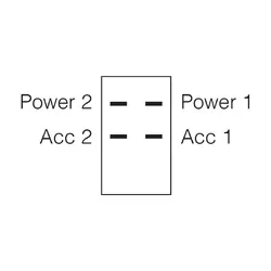 Narva Off/On Rocker Switch