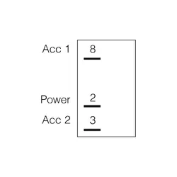 Narva On/On Sealed Rocker Switch