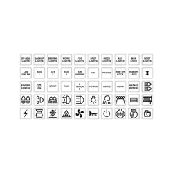 Narva 4WD Sticker Set