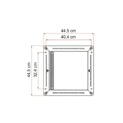 Fiamma Hatch Blind Kit 400mm x 400mm Rollo Vent 40