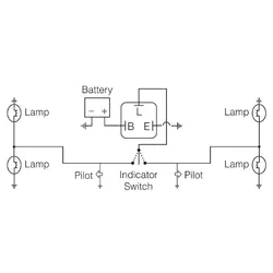 Narva 12 Volt 3 Pin Electronic Flasher
