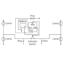 Narva 12 Volt 4 Pin Electronic Flasher