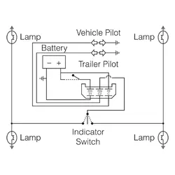 Narva 24 Volt 6 Pin Heavy-Duty Electronic Flasher