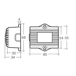 Narva Ultra flash Heavy-Duty Alternating Solid State Electronic Flasher