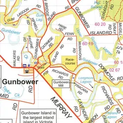 Cohuna - Echuca - Gunbower Map