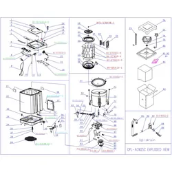 Sphere W/M Motor #65 To Suit Cpl-Acw25C. G328-405