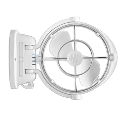 Caframo Sirocco II Fan 12/24v White - Pair