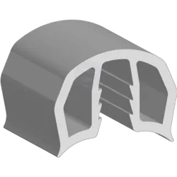 Gunwale Moulding 43mm Black 12m