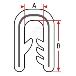 Edge Trim & Seal 26mm 50m EPDM With Steel Insert
