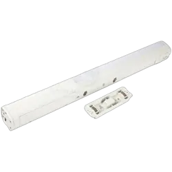 Light LED batten with motion sensor & remote solar panel charger 950lu