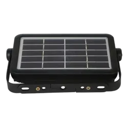 Light LED flood folding bracket mnt smart solar motion sensor 500lu