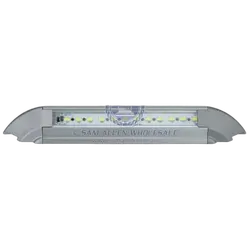 Relaxn 45 Deg LED Alloy Awning Grey 12V 12x5630 SMD 243mm