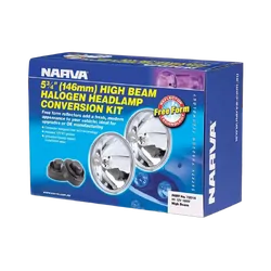 Narva Halogen Headlamp - H1 Conversion Kit - 5 3/4" High Beam Free Form