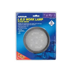 Narva 9-33V LED Rubber Body Work Lamp/Reverse Lamp Flood Beam