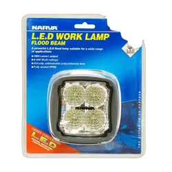 Narva 9-64V LED Work Lamp Flood Beam - 2000 Lumens
