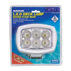 Narva 9-64V LED Work Lamp Flood Beam - White - 2700 Lumens