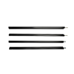 Supa-RV Anti Flap Kit Short (Black) - 2.1m to 2.2m