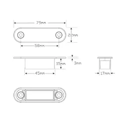 Truck Harness Lighting 7922WMCSB