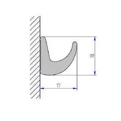 Thule Gutter Self Adhesive 4.5m