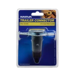 Narva 6 Pin Small Round Metal Trailer Socket