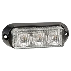Narva High Powered Led Warning Light (Amber) - 3 x 1 Watt Leds