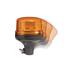 Narva Eurotech Low Profile Led Strobe/Rotator Light (Amber) 6 Selectable Flash Patterns
