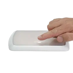 Narva 9-33v Rectangular Saturn LED Interior Lamp w/ Touch Sensitive On/Dim/Off Switch
