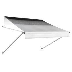 Dometic 8700 Wall Mount Roll-Out Awning 16ft Charcoal Black 102mm x 102mm x 2134mm