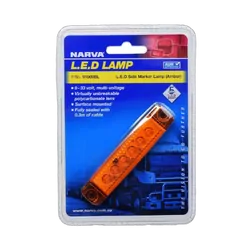Narva 9-33V Led Model 10 Side Marker Lamp (Blister Pack)