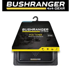 Mud Tamer Floor Mats | Rear | Black