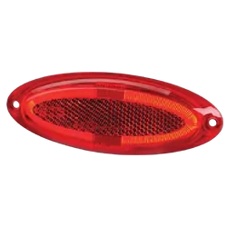 Narva 9-33V Led Model 21 Rear End Outline Marker Red Light Pipe