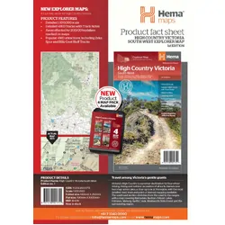 The Victorian High Country - South Western Map