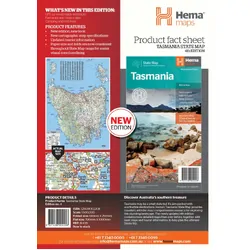Tasmania State Map
